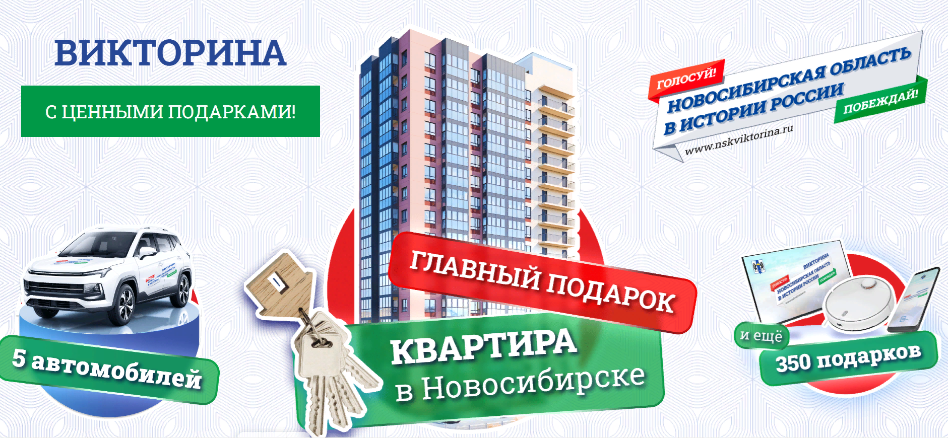 Викторина «Новосибирская область в истории России»